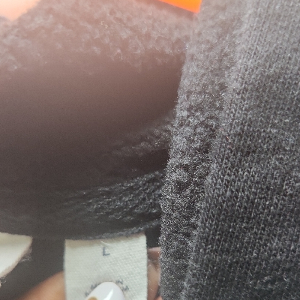 GAP Black Hoodie with Maroon Logo and Spaceship - Picture 3 of 5